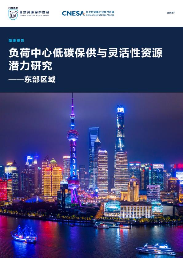 【20578E】低碳保供与灵活性资源潜力研究—东部区域