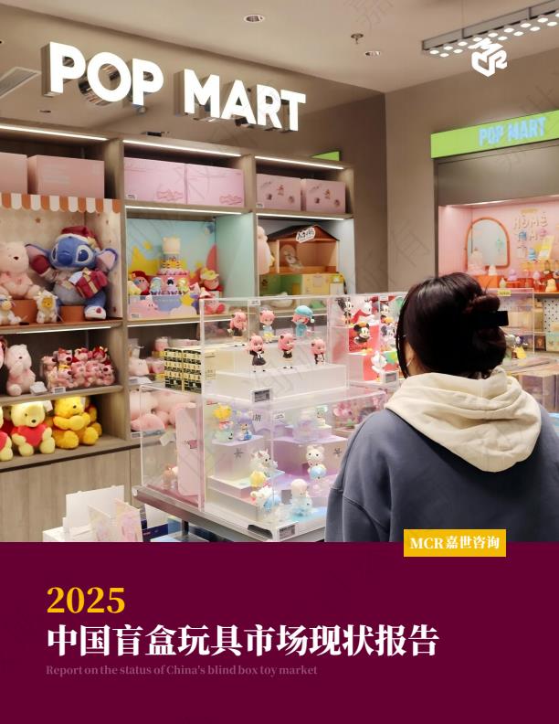 【20787E】【嘉世咨询】2025中国盲盒市场现状报告