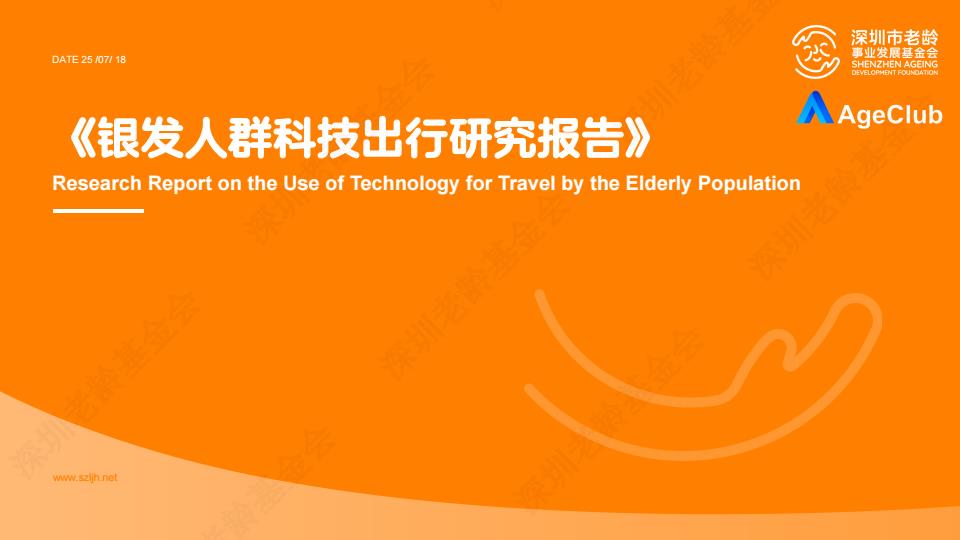 【20745E】银发人群科技出行研究报告