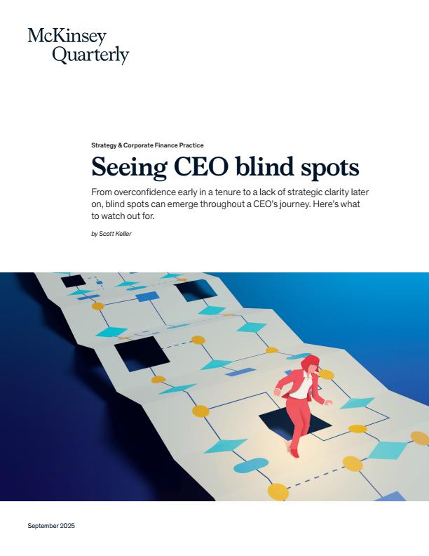 【22667E】【麦肯锡】看到CEO的盲点2025.9